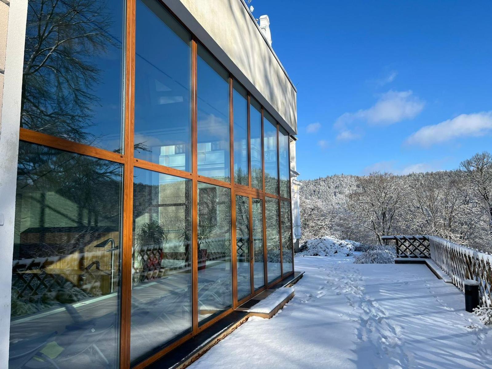 Pension U Golfu Cihelny Karlovy Vary Kültér fotó